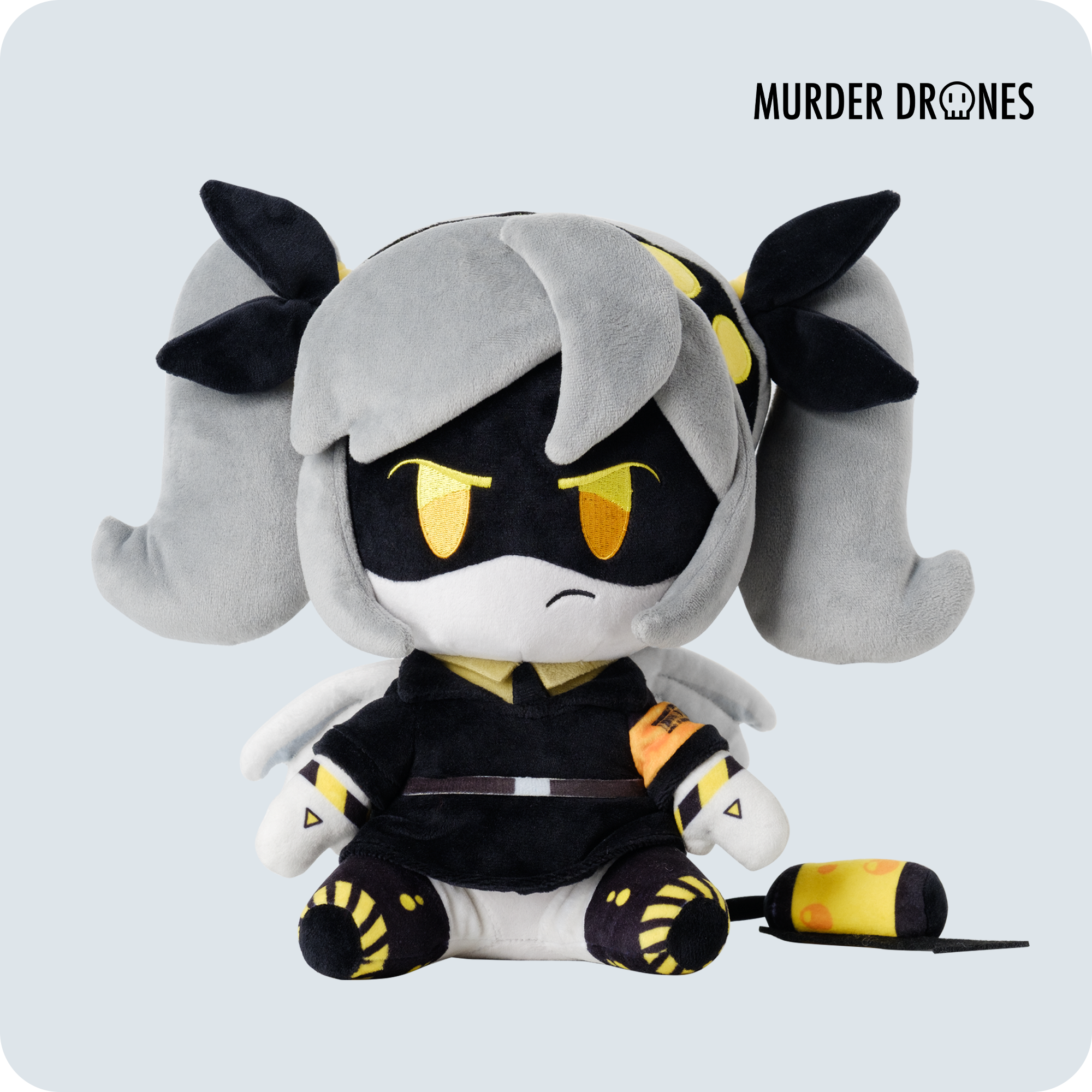 J Plush Doll from Disassembly Drones | Soft PP Cotton Stuffed Toy