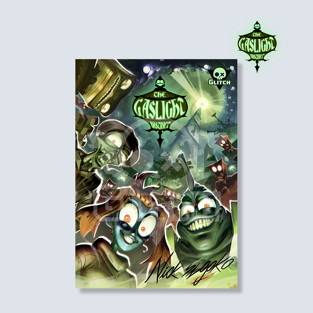 Gaslight District Gang Poster | A2 Art Print by Matt Gaglione