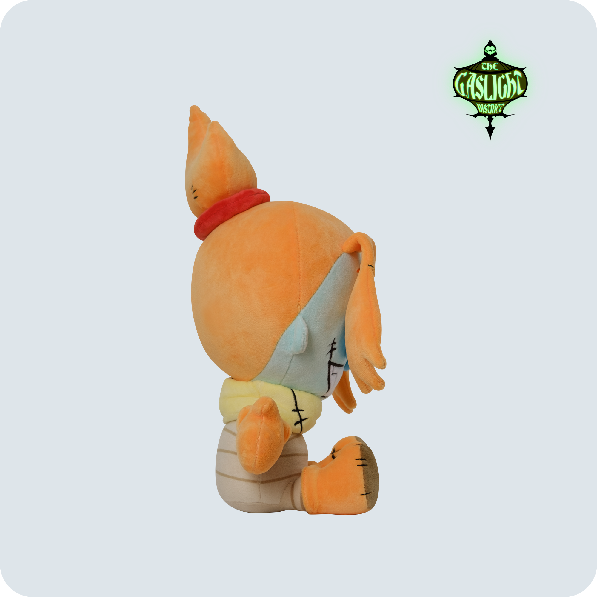Mel Button-Eye Plush Toy | 10-inch Soft Stuffed Doll by Mansize Meatballs