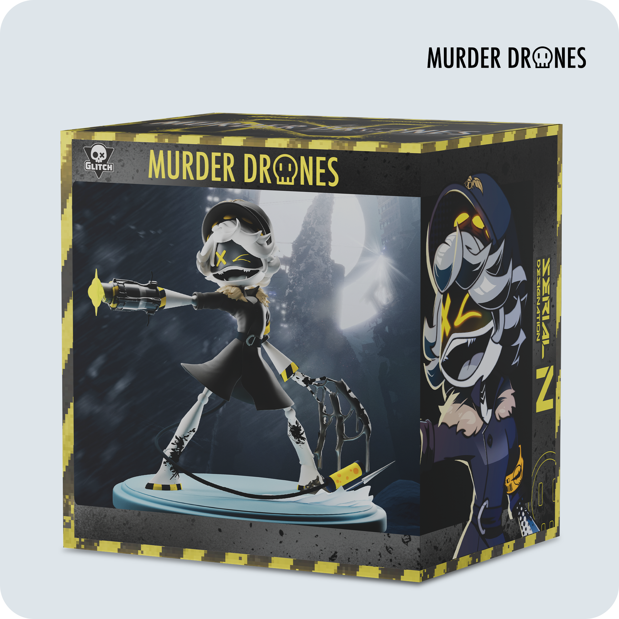 Serial Designation N PVC Statue - 6.5 Inch Murder Drones Collectible