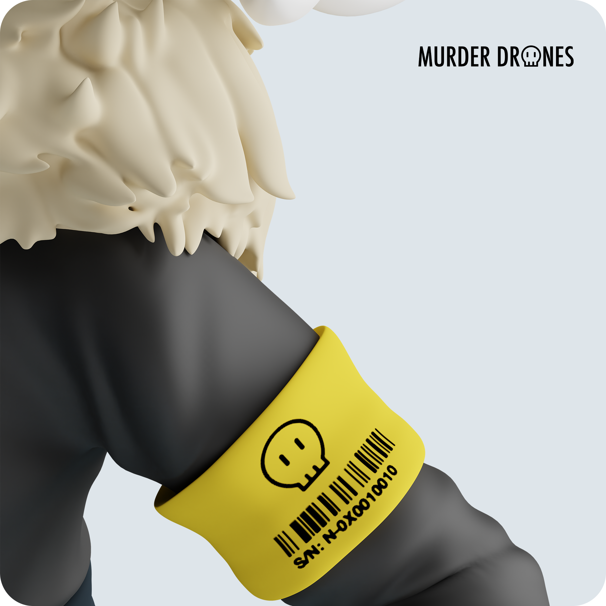 Serial Designation N PVC Statue - 6.5 Inch Murder Drones Collectible
