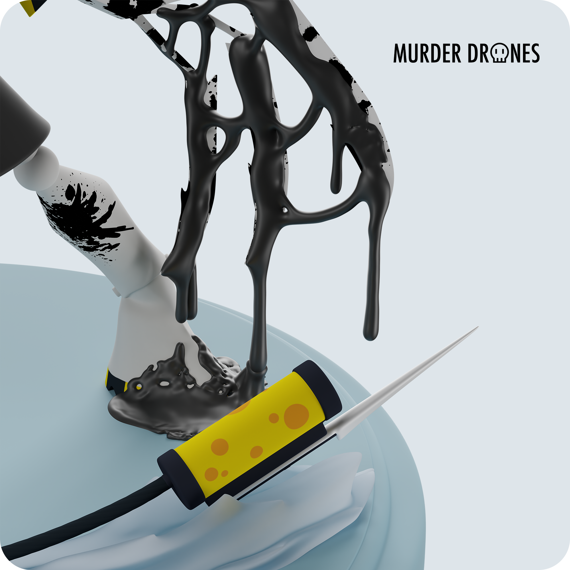 Serial Designation N PVC Statue - 6.5 Inch Murder Drones Collectible