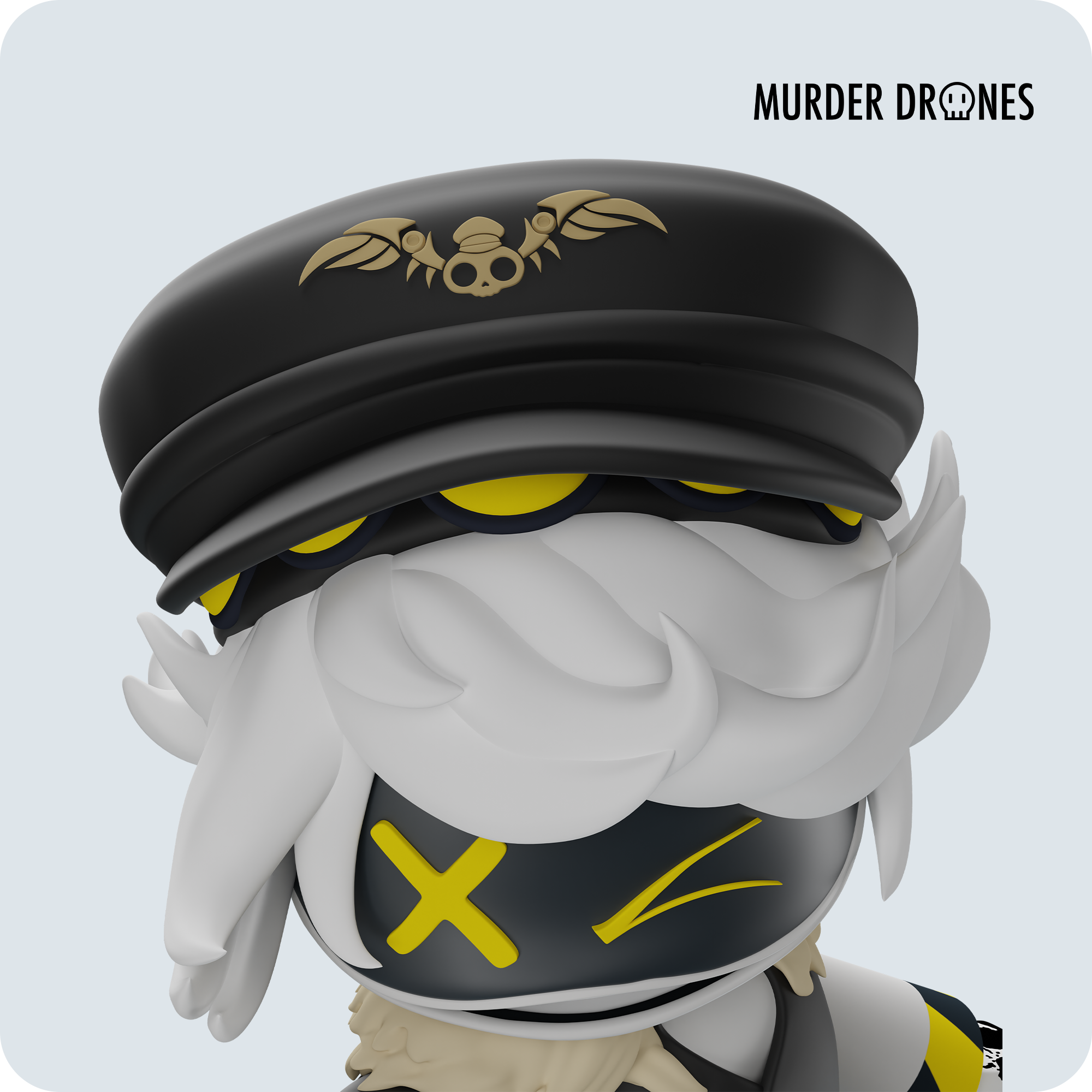 Serial Designation N PVC Statue - 6.5 Inch Murder Drones Collectible
