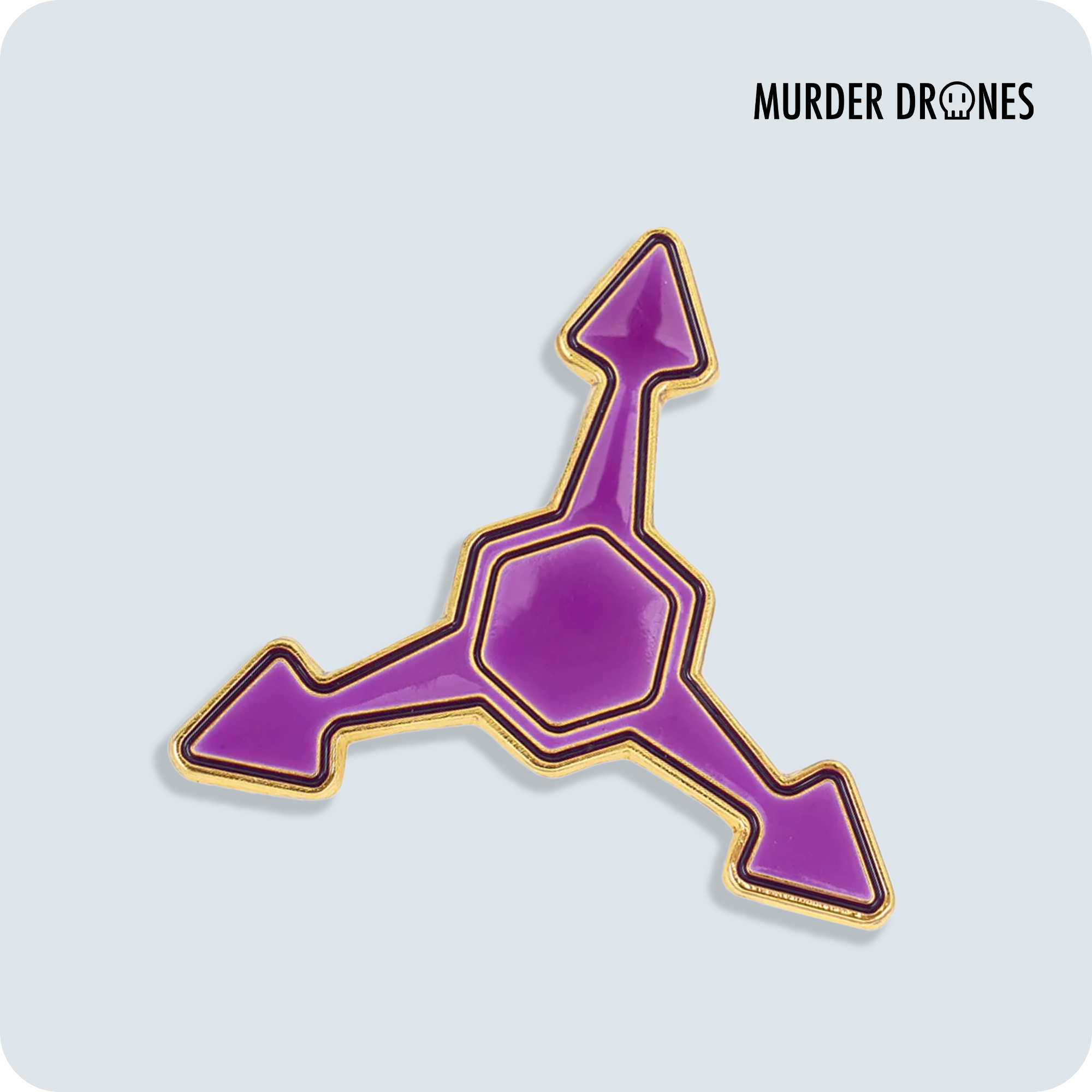 Glow in the Dark Pin | Absolute Solver Aluminum Alloy Badge