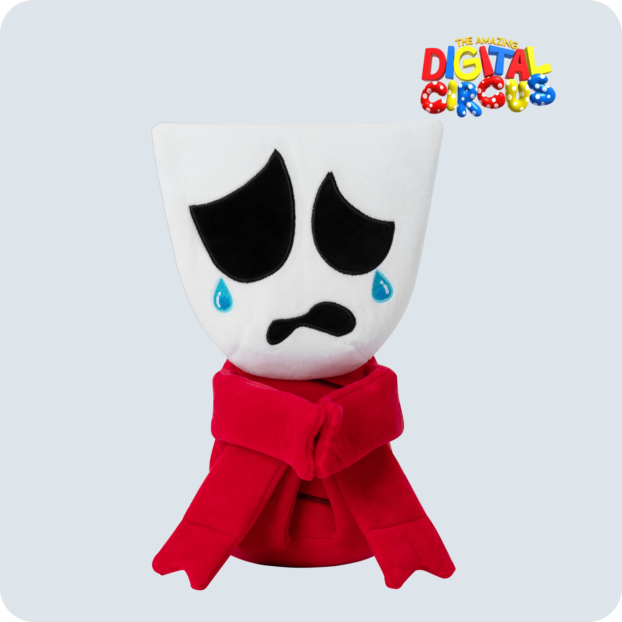 Gangle Plush Toy with Swappable Faces & Velcro | 12" Emotional Expression Plush