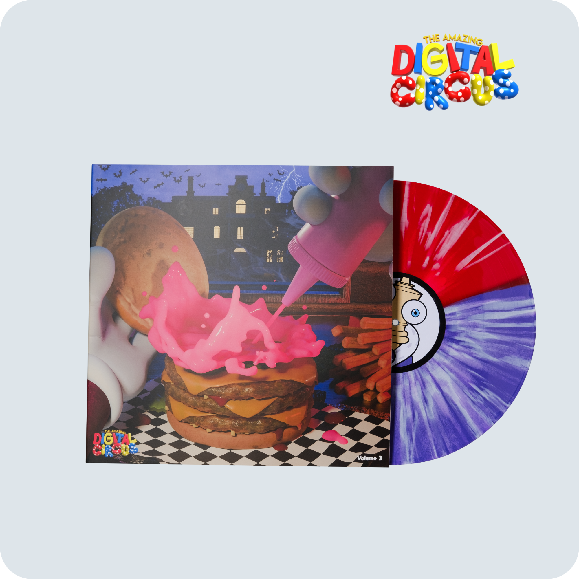 Digital Circus Vinyl Record #3 - Episodes 3 & 4 Soundtrack | PVC Vinyl