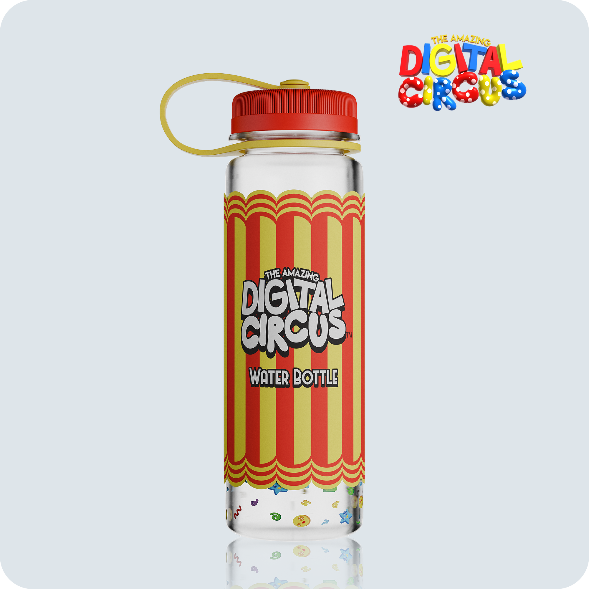 20 oz Tritan Water Bottle with Handle & Lid | Gloink
