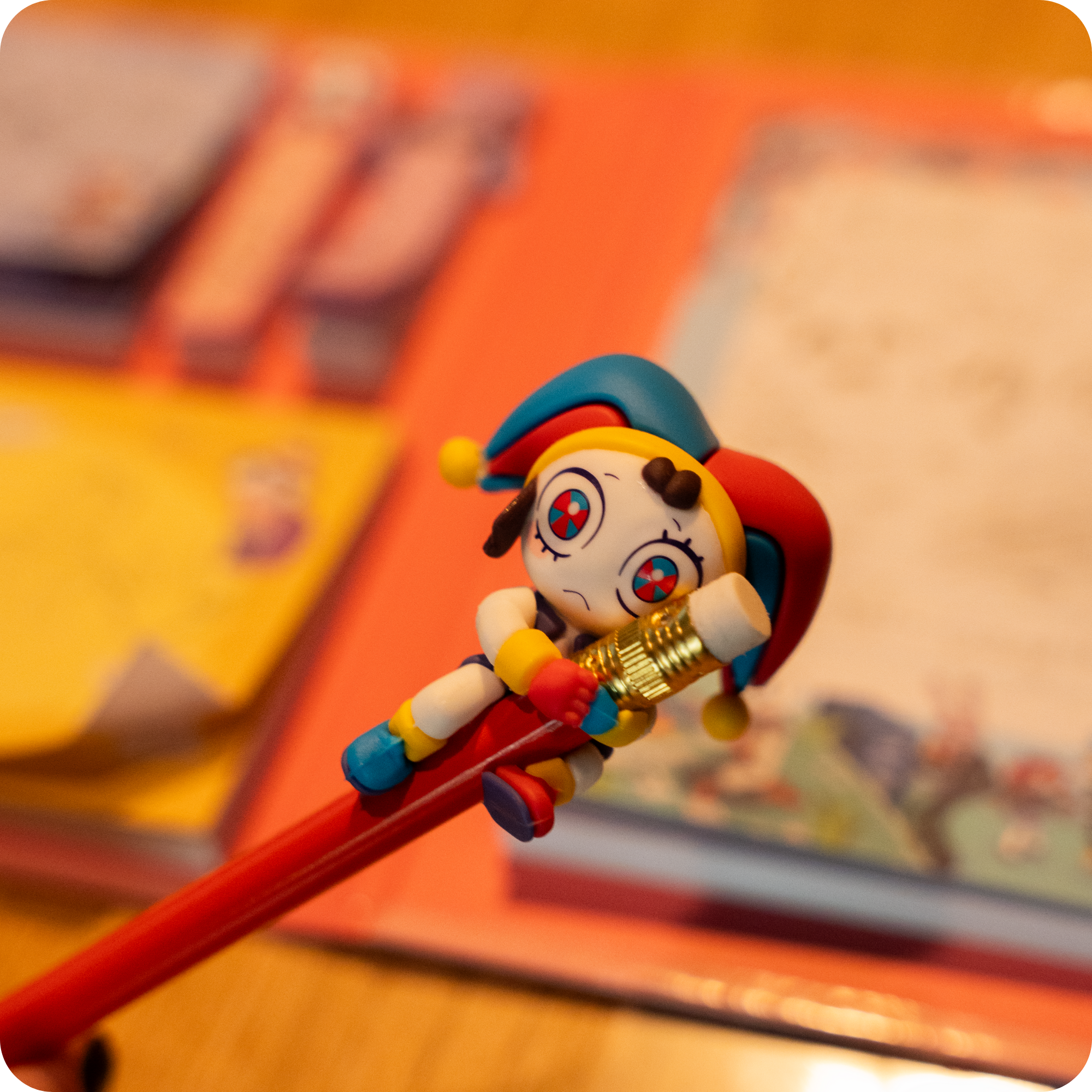 Digital Circus Anime Stationery Set with Memopads & Stickers | Angelica Zhang