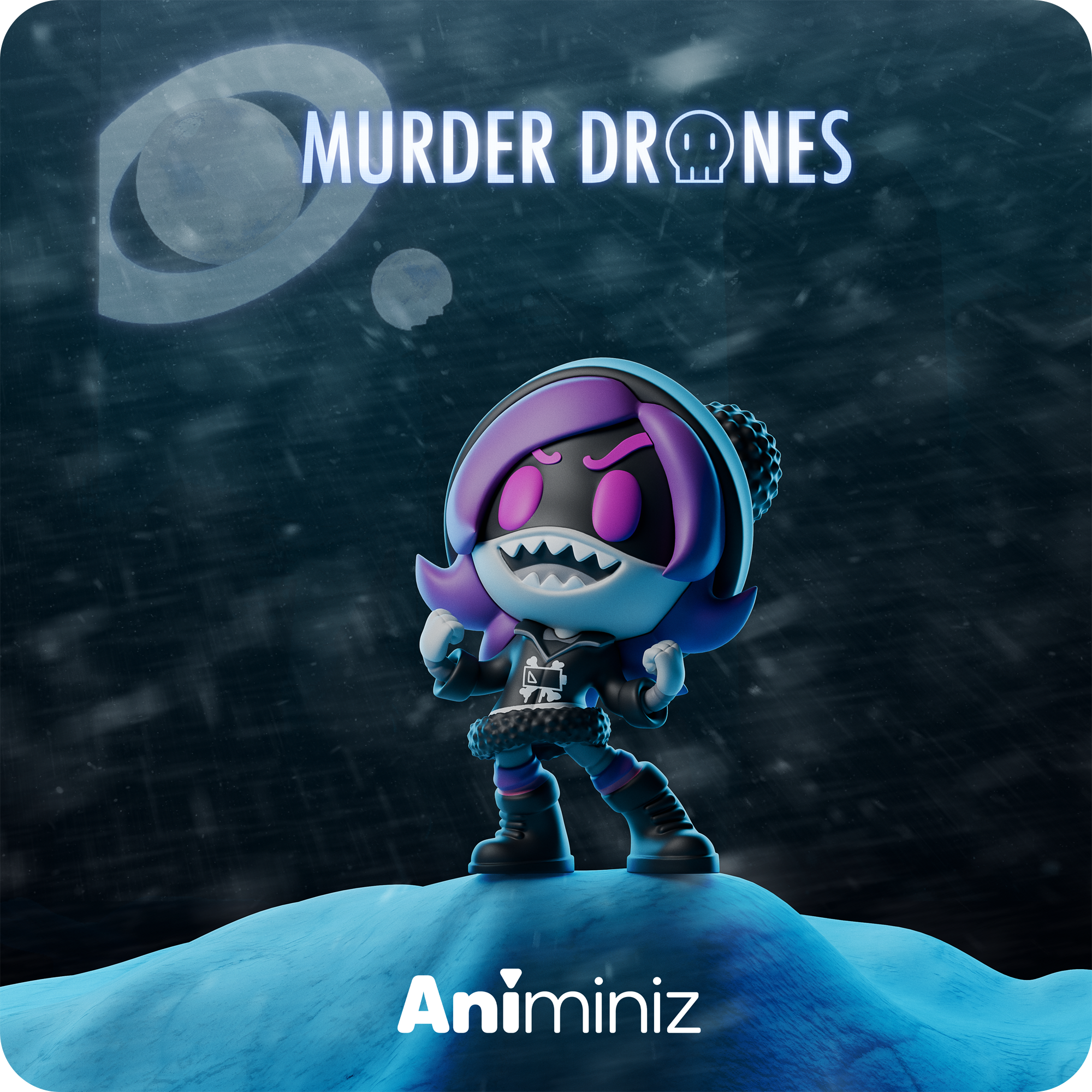 Murder Drones Collectible Figurines Set | Main Characters Series