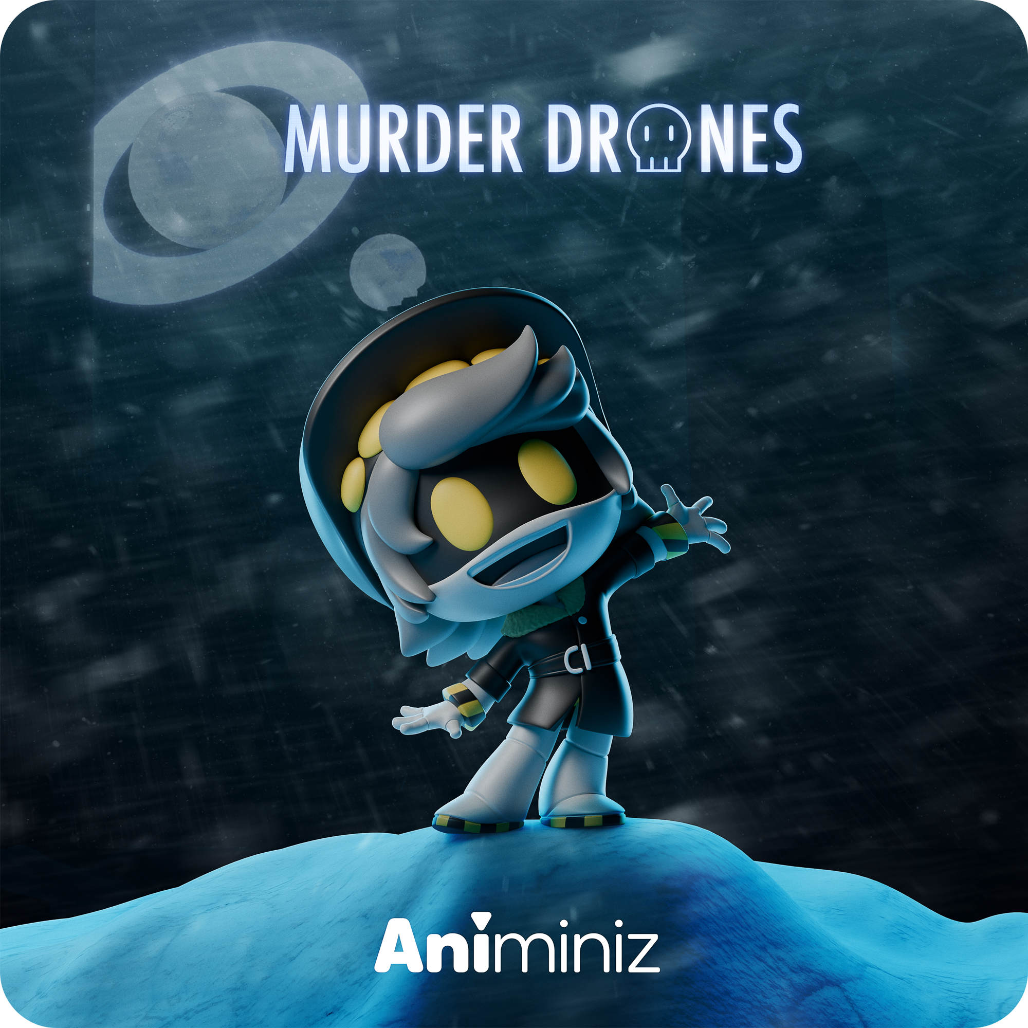 Murder Drones Collectible Figurines Set | Main Characters Series