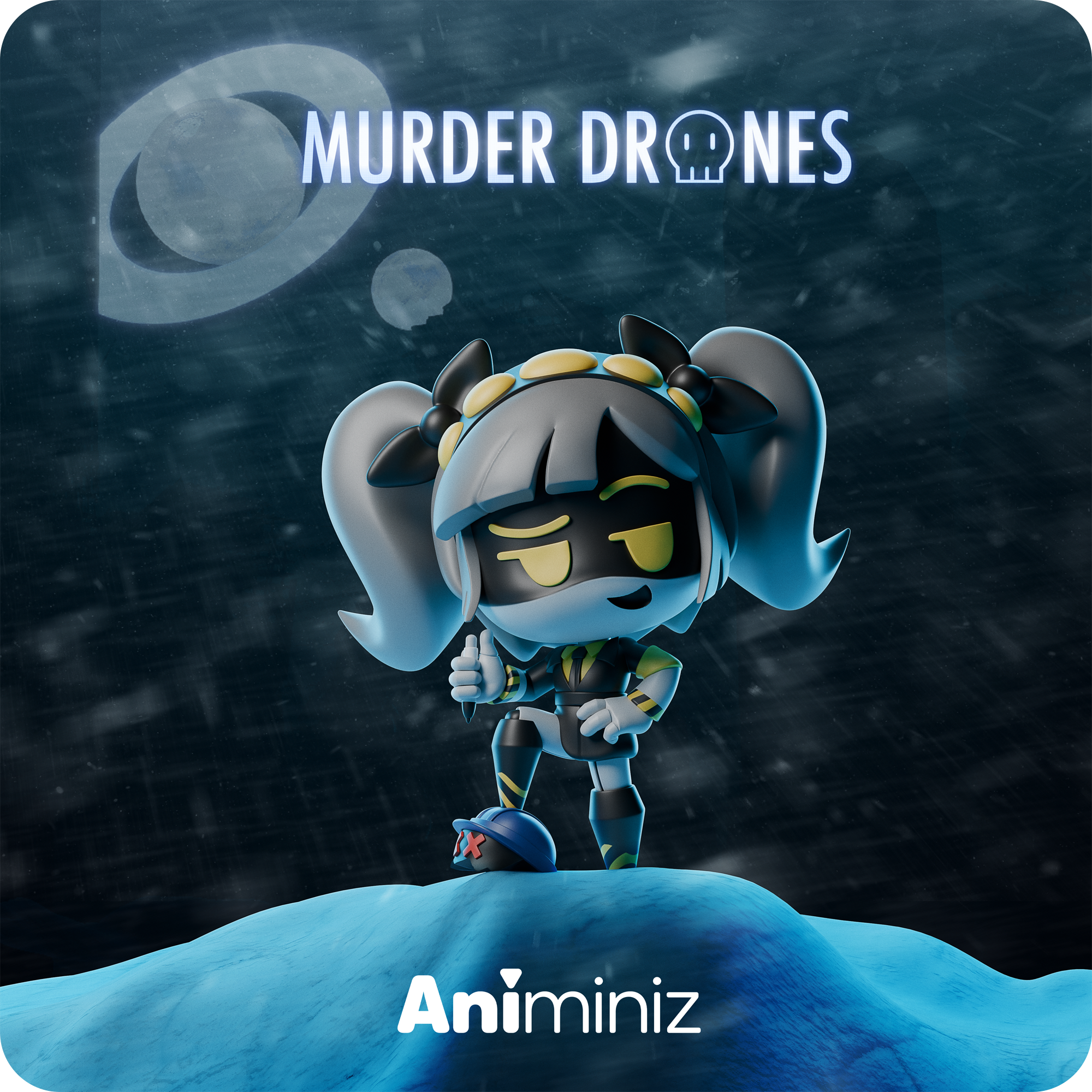Murder Drones Collectible Figurines Set | Main Characters Series