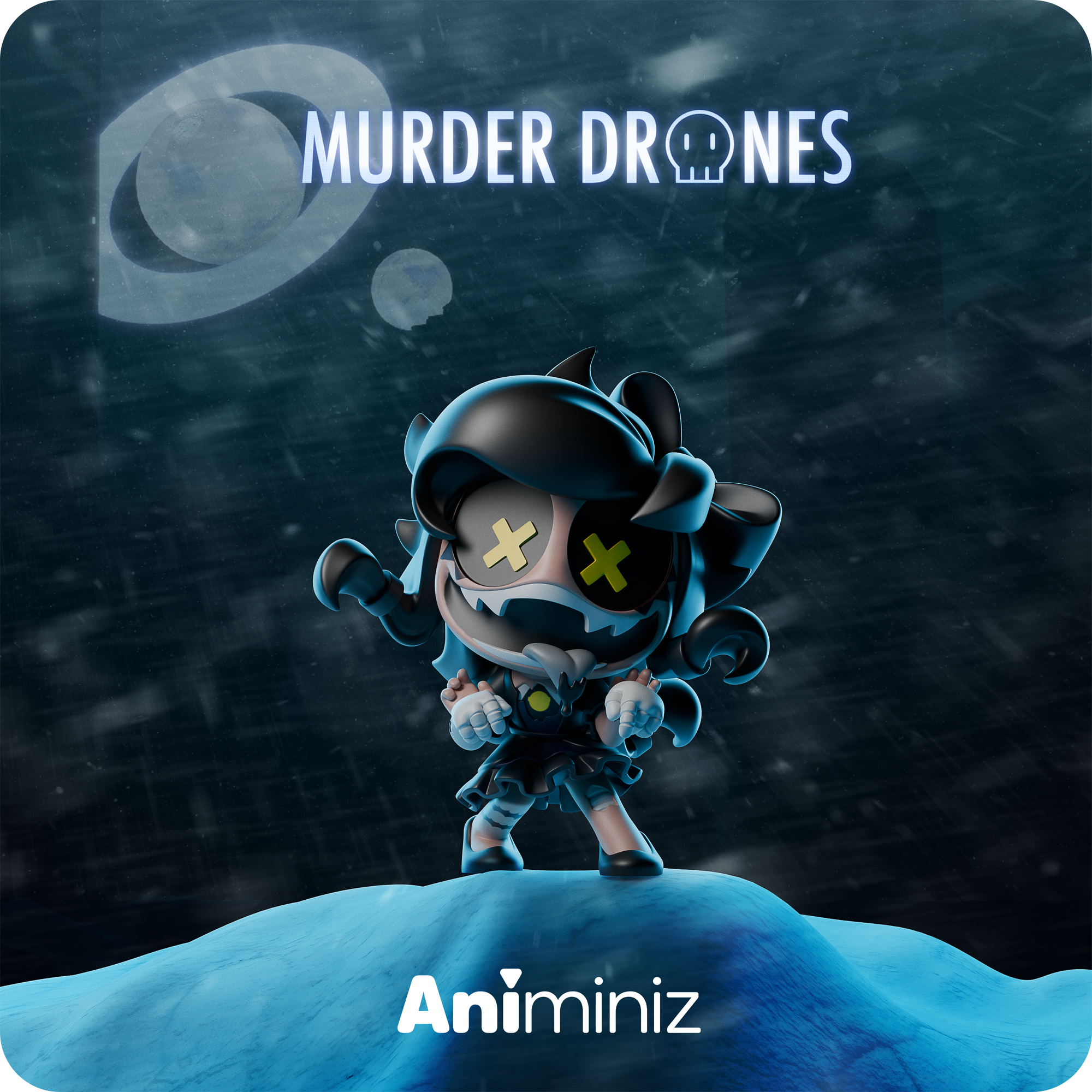 Murder Drones Collectible Figurines Set | Main Characters Series